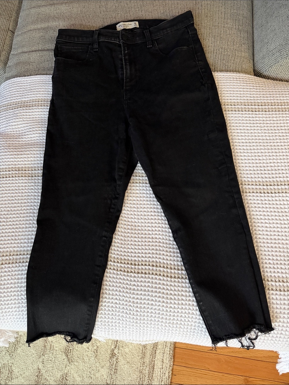 Abercrombie Black Women's High-Rise Jeans